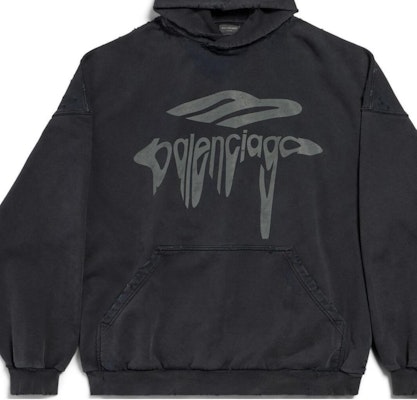 발렌시아가 SS25 3B 리퀴파이드 오버사이즈 후디 그레이 루즈핏 803265TRVS91013 Cheap 발렌시아가 SS25 3B 리퀴파이드 오버사이즈 후디 그레이 루즈핏 803265TRVS91013