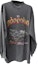 Buy Balenciaga SS25 Letter Print Crewneck Long Sleeve Loose Fit T-Shirt Grey Mens. 819022TRVQ71048