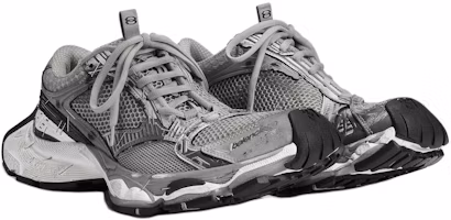 Lookbook Balenciaga Stapler Sneaker 'Grey Silver' 803681-W3ST4-1100