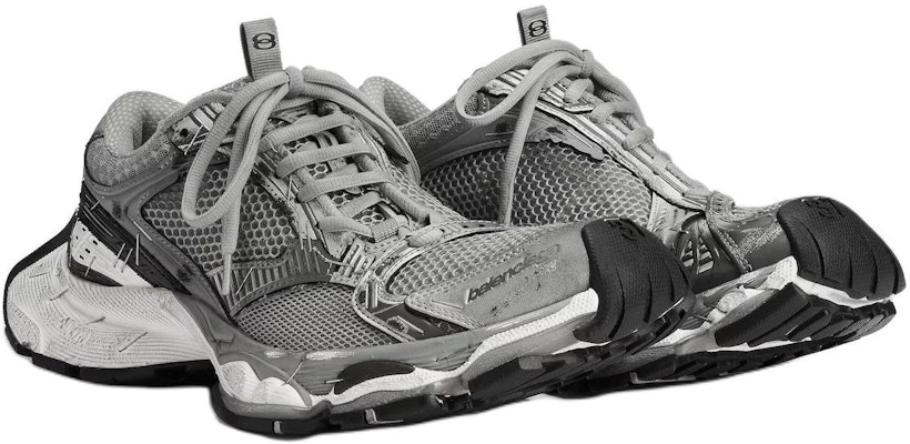 Balenciaga Stapler Sneaker 'Grey Silver' 803681-W3ST4-1100 Lookbook Balenciaga Stapler Sneaker 'Grey Silver' 803681-W3ST4-1100