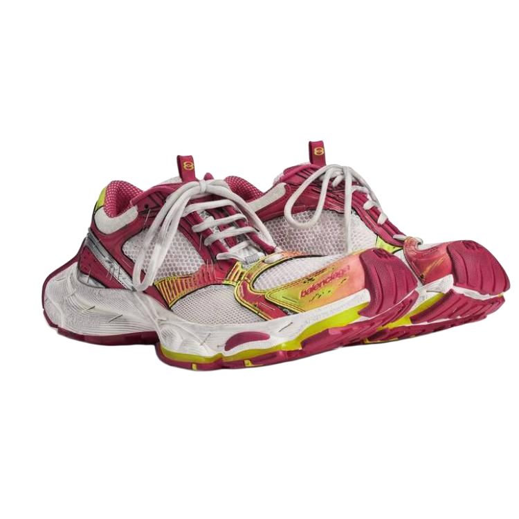 Lookbook Balenciaga Zapatillas Stapler Blanco Rosa 803681W3ST49571