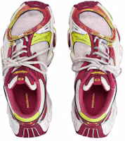 Shop Balenciaga Stapler Sneaker White Pink 803681W3ST49571