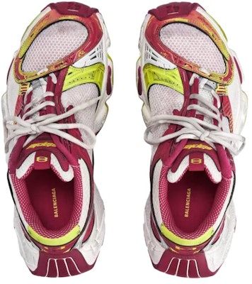 Balenciaga Stapler Sneaker White Pink 803681W3ST49571 Shop Balenciaga Stapler Sneaker White Pink 803681W3ST49571
