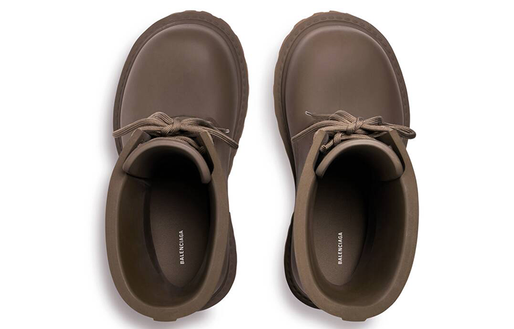 Lookbook Balenciaga巴黎世家 EVA類固醇 短筒靴 男款 棕色