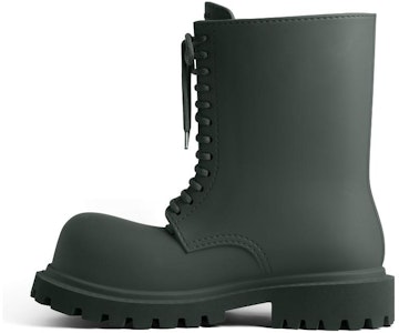 バレンシアガ Steroid レースアップブーツ (グリーン) 717807W0FOI1025 Buy バレンシアガ Steroid レースアップブーツ (グリーン) 717807W0FOI1025