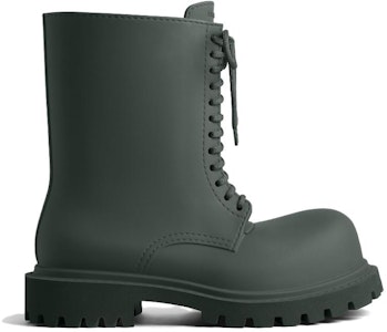 バレンシアガ Steroid レースアップブーツ (グリーン) 717807W0FOI1025 Order バレンシアガ Steroid レースアップブーツ (グリーン) 717807W0FOI1025