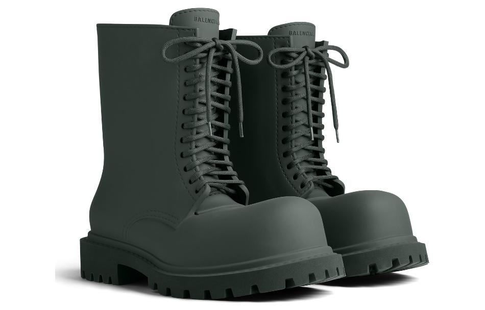Purchase Balenciaga Steroid Stiefel ''Dunkel Khaki'' 717807W0FOI1025