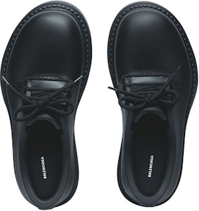 Balenciaga巴黎世家 顯著時尚繫帶牛津鞋 男款 黑色 Shop Balenciaga巴黎世家 顯著時尚繫帶牛津鞋 男款 黑色