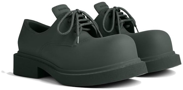 Balenciaga 增高皮鞋 ''深卡其色'' 717805-W0FOI-1025 Shop Balenciaga 增高皮鞋 ''深卡其色'' 717805-W0FOI-1025