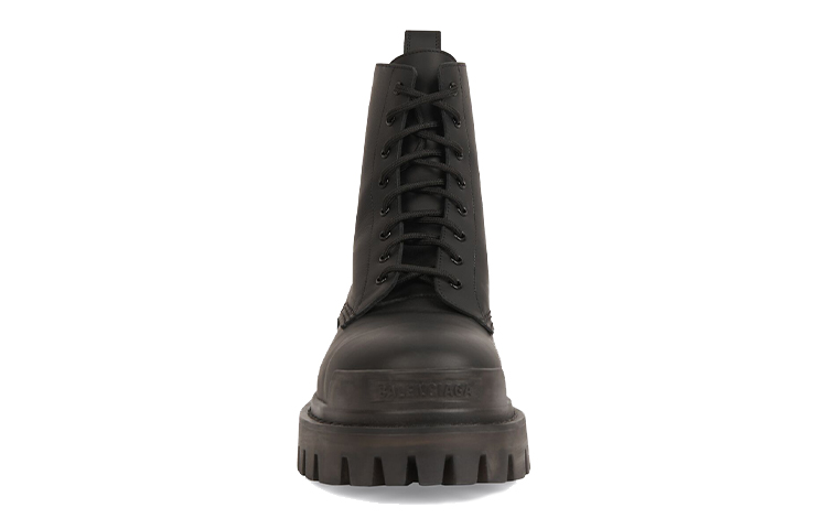 Lookbook Balenciaga Strike 20mm ''Schwarzes Leder Gummi'' 600911WBBO01000