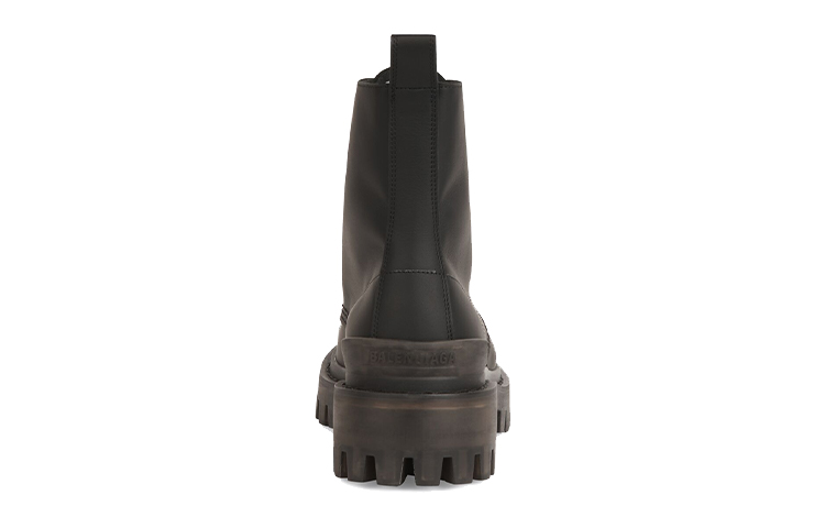 Shop Balenciaga Strike 20mm ''Schwarzes Leder Gummi'' 600911WBBO01000