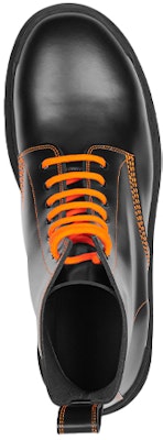 Balenciaga Strike 20mm Lace-up Martin Boots Black/Orange 589338WA9641075 Lookbook Balenciaga Strike 20mm Lace-up Martin Boots Black/Orange 589338WA9641075