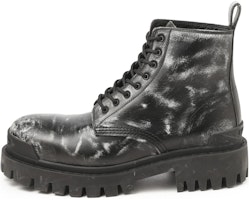Balenciaga Strike Ankle Boots Black Leather 589338WBEF19010 Balenciaga Strike Ankle Boots Black Leather 589338WBEF19010