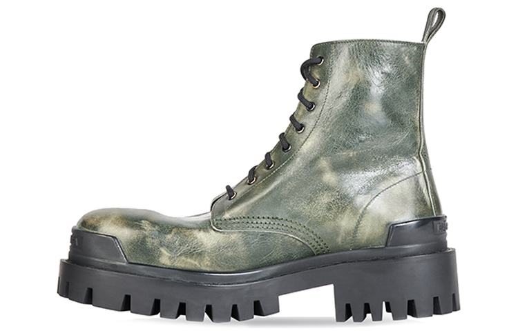 Balenciaga Strike Bootie 'Khaki' 670633-WBCP1-3128