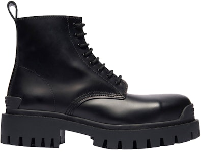 バレンシアガ ストライク レースアップブーツ (ブラック) 589338-WA960-1000 Order バレンシアガ ストライク レースアップブーツ (ブラック) 589338-WA960-1000