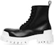 Buy Balenciaga Strike Lace-Up Boot 'Hitam Putih' 589338-WA967-1090
