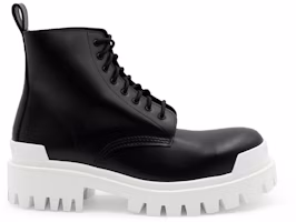 Balenciaga Strike Lace-Up Boot 'Black White' 589338-WA967-1090 Balenciaga Strike Lace-Up Boot 'Black White' 589338-WA967-1090