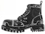 Balenciaga Strike Lace-Up Boot 'Cetakan Pen Marker - Hitam' 589338-WBEF2-1090