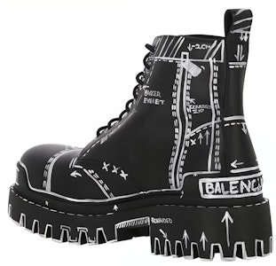 "Balenciaga Strike Botas de Cordones 'Estampado Marcador - Negro'" (79 caracteres) 589338-WBEF2-1090 Lookbook "Balenciaga Strike Botas de Cordones 'Estampado Marcador - Negro'" (79 caracteres) 589338-WBEF2-1090