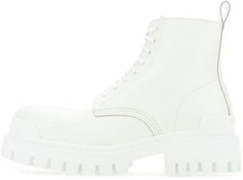 Balenciaga Strike Lace-Up Boot 'White' 589338-WA967-9011 Balenciaga Strike Lace-Up Boot 'White' 589338-WA967-9011
