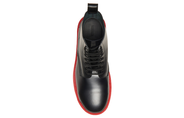Purchase Balenciaga Strike Bottes Martin Noir/Rouge 589338WA9671066