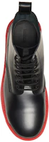 Purchase 巴黎世家 Balenciaga Strike 小牛皮 系帶馬丁靴 黑紅