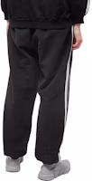 Purchase Balenciaga Striped Logo Knit Jogger Pants Black Regular Fit Casual Style 723912TNVP11070