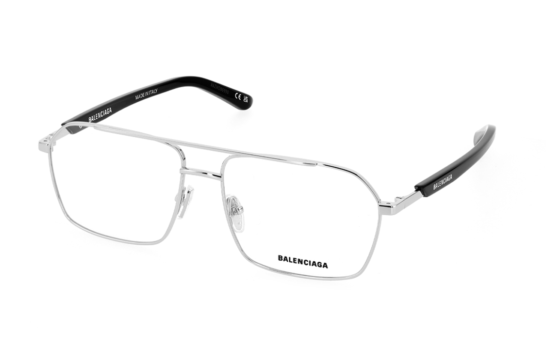 Order Balenciaga 時尚飛行員光學眼鏡 男女適用 可調整處方鏡框 BB0248O-001 57