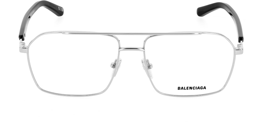 Balenciaga 時尚飛行員光學眼鏡 男女適用 可調整處方鏡框 BB0248O-001 57 Shop Balenciaga 時尚飛行員光學眼鏡 男女適用 可調整處方鏡框 BB0248O-001 57