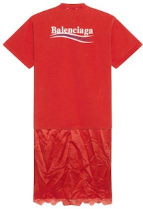 Balenciaga Kemeja Slip Dress 'Merah Putih Biru' 671398 TKVJ1 6406 Buy Balenciaga Kemeja Slip Dress 'Merah Putih Biru' 671398 TKVJ1 6406