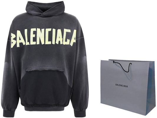 Balenciaga TAPE TYPE SS23 Logo Print Oversized Grey Sweatshirt . 744190TOVB11055 Shop Balenciaga TAPE TYPE SS23 Logo Print Oversized Grey Sweatshirt . 744190TOVB11055