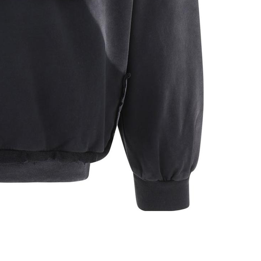 Cheap Balenciaga TAPE TYPE SS23 Logo Print Oversized Grey Sweatshirt . 744190TOVB11055