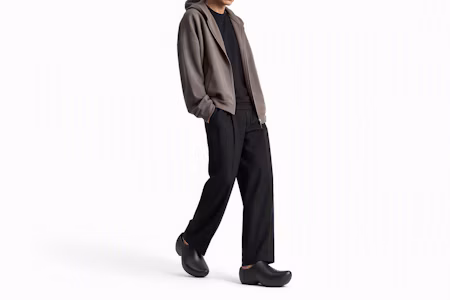 Order Balenciaga巴黎世家 Technoclog 橡膠 套穿 時尚 穆勒尖頭鞋 男款 黑色