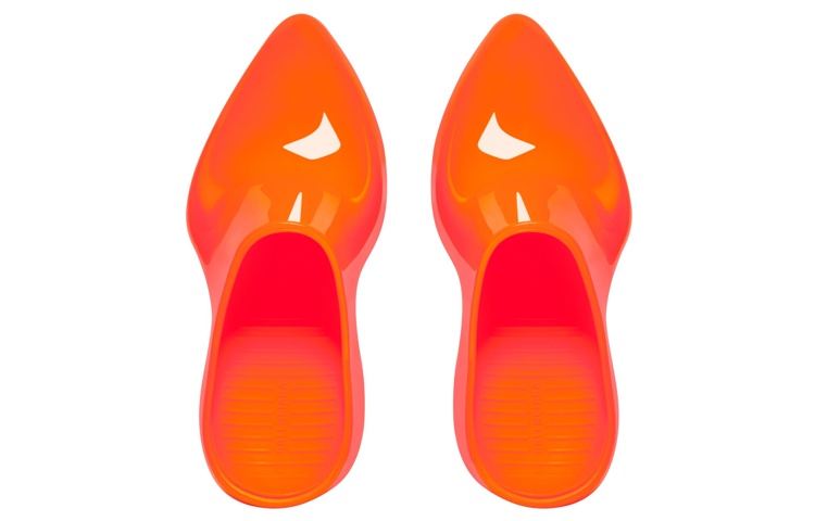 Shop Balenciaga Technoclog ''Arancione'' 739861W0FOH7007