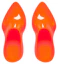 Shop Balenciaga Technoclog ''Arancione'' 739861W0FOH7007