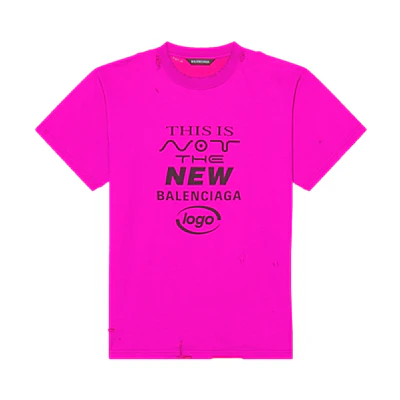 Balenciaga This Is Not Small Fit T-Shirt