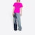 Balenciaga This Is Not Small Fit T-Shirt 'Pink/Black'