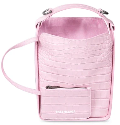 巴黎世家工具2.0南北小號手提包淺粉色 Lookbook 巴黎世家工具2.0南北小號手提包淺粉色