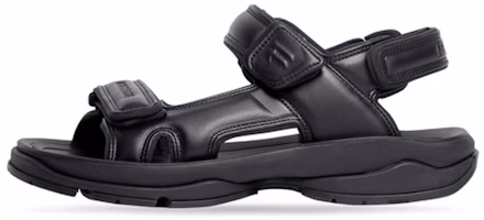 Balenciaga Tourist Sandals 'Black Technical Material' 738613W2CDA1000 Balenciaga Tourist Sandals 'Black Technical Material' 738613W2CDA1000