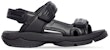 Balenciaga Sandal Pelancong 'Material Teknikal Hitam' 738613W2CDA1000