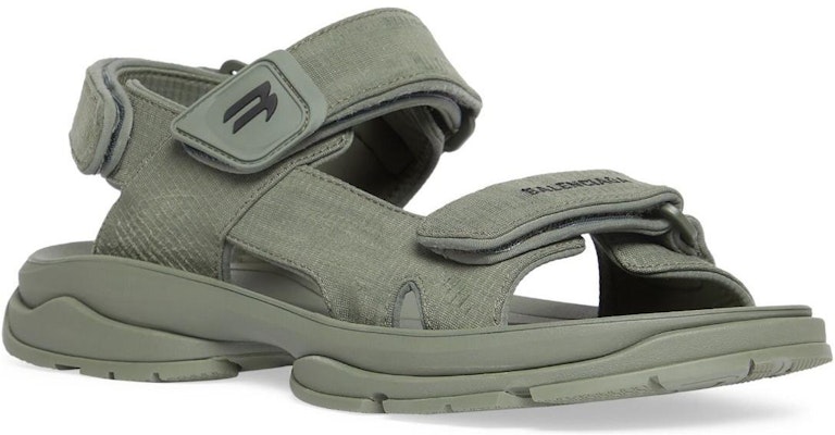 Balenciaga Tourist Sandal 'Khaki' 706279-W2CCA-3300 Lookbook Balenciaga Tourist Sandal 'Khaki' 706279-W2CCA-3300