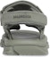 Shop Sandal Balenciaga Tourist 'Khaki' 706279-W2CCA-3300
