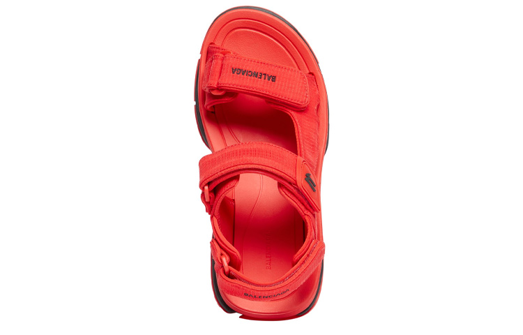 Shop Balenciaga Tourist Sandale ''Rot'' 706279-W2CCC-6010