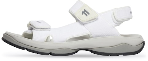 Balenciaga Tourist Sandal 'White Grey' 706279-W2CCF-1912 Balenciaga Tourist Sandal 'White Grey' 706279-W2CCF-1912