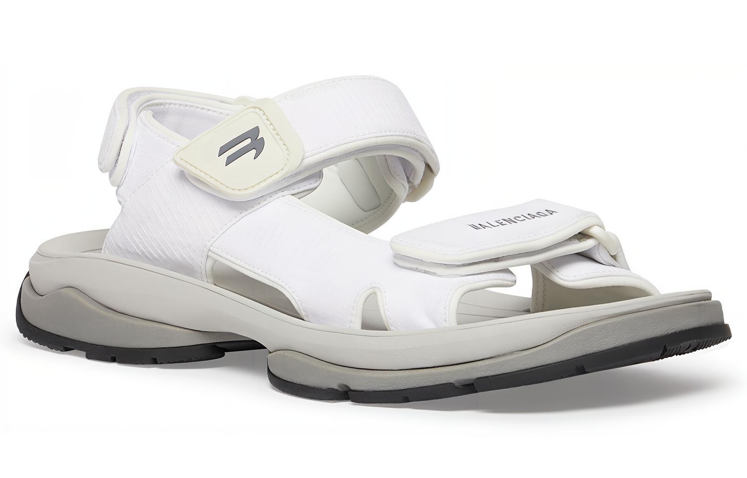 Order バレンシアガ観光サンダル「ホワイトグレー」706279-W2CCF-1912 706279-W2CCF-1912