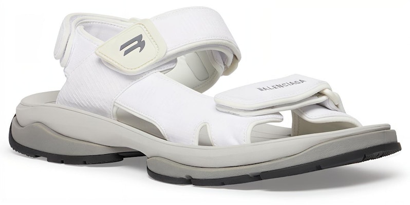 Balenciaga Tourist Sandal 'White Grey' 706279-W2CCF-1912 Order Balenciaga Tourist Sandal 'White Grey' 706279-W2CCF-1912