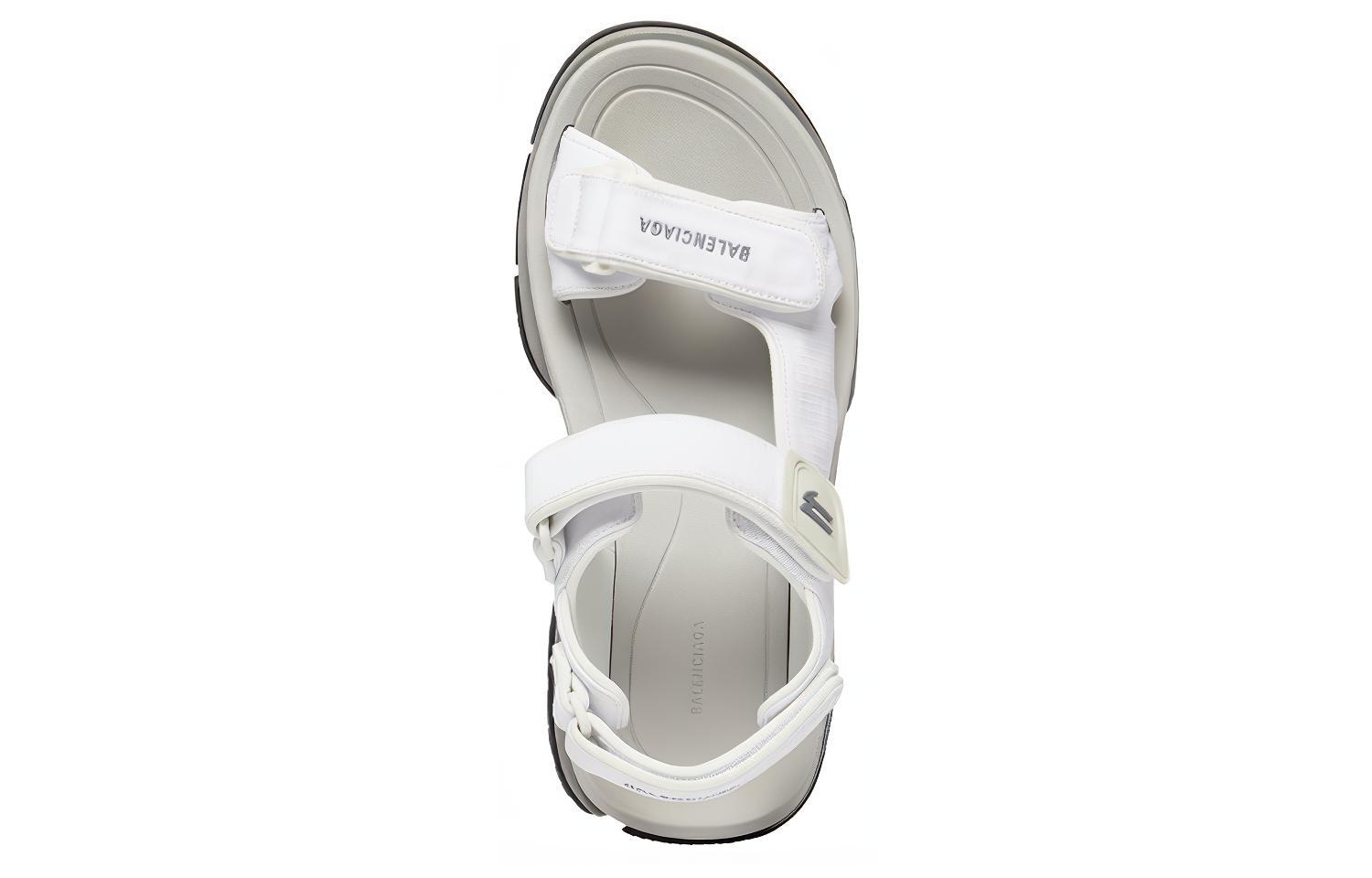 Lookbook バレンシアガ観光サンダル「ホワイトグレー」706279-W2CCF-1912 706279-W2CCF-1912