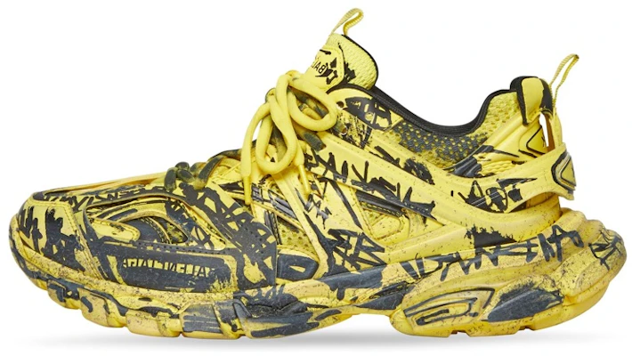 Balenciaga Track 1.0 'Graffiti Amarillo Negro' 542023W3RRA7810 Buy Balenciaga Track 1.0 'Graffiti Amarillo Negro' 542023W3RRA7810