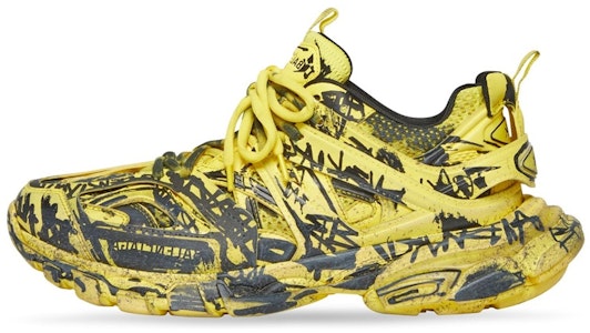 巴黎世家Track 1.0 ‘涂鸦黄黑’运动鞋 542023W3RRA7810 Buy 巴黎世家Track 1.0 ‘涂鸦黄黑’运动鞋 542023W3RRA7810