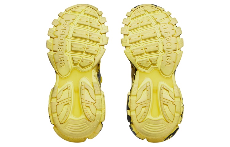 Sizing Balenciaga Track 1.0 'Graffiti Amarillo Negro' 542023W3RRA7810
